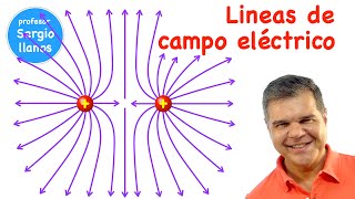 LÍNEAS DE CAMPO ELÉCTRICO ¿Qué son [upl. by Nirahs]