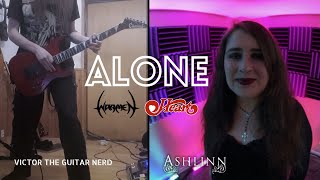 Alone  Warmen COVER ✨ Ashlinn amp Victor The Guitar Nerd ✨ Original by Heart 💖 1987  Janne Wirman [upl. by Nuhsar]