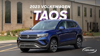 2023 Volkswagen Taos Review Plucky Power Clumsy Controls [upl. by Aelber926]