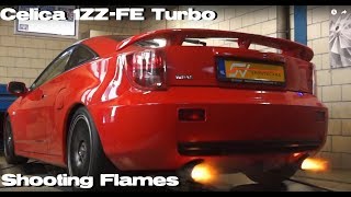 Celica vvti Turbo dyno shooting flames [upl. by Dedra]