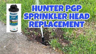 Hunter PGP Sprinkler Head Replacement [upl. by Donela]