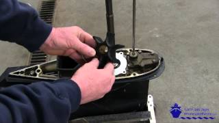 How to Replace the Water Pump on a Johnson Evinrude 85300hp Outboard [upl. by Salsbury500]