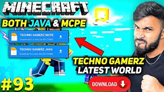 🔥TECHNO GAMERZ Latest MINECRAFT World Download Now Direct MEDIAFIRE Link [upl. by Friede]