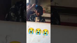 Lo katba diye 😭😭😭ishaan youtubevideo youtubeshort subscribemychannel haircutemotionalvideo😱😱😭😭 [upl. by Effie]