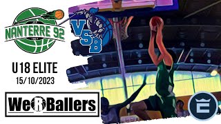 JSF Nanterre vs Villemomble U18 15102023 Highlights by We R Ballers [upl. by Enialem94]