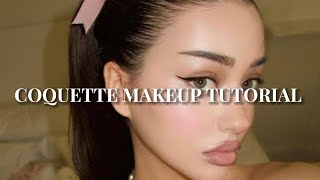 Coquette Makeup Tutorial🎀🫧 [upl. by Jp138]