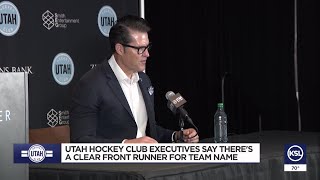 Utah Hockey Club Exec Its clear what our fans want the team to be called [upl. by Yreffej]