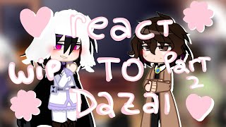 BSD react to Dazai part 2🇺🇲\🇦🇷X2shipsput best Qualitypongan la mejor calidad [upl. by Mowbray]