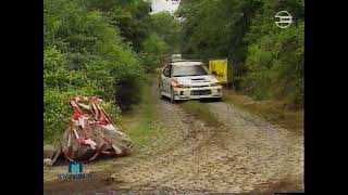 Rally Report Extra Bert de Jong Ford versus een Hinkelstein  Hunsruck Rallye 1997 [upl. by Anyer]