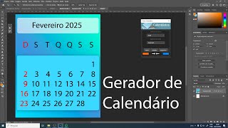 Gerador de Calendário [upl. by Gilbertson]