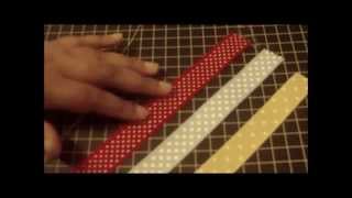 How to Make Ribbon Bookmark [upl. by Gibun]