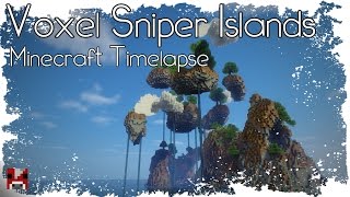 Minecraft Timelapse  Voxel Sniper Islands WORLD DOWNLOAD [upl. by Ulane14]