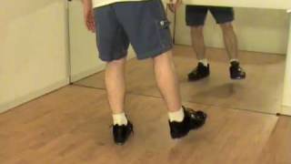 Triple Drawback Tap Dance Move Shown by Rod Howell at unitedtapscom [upl. by Dov]