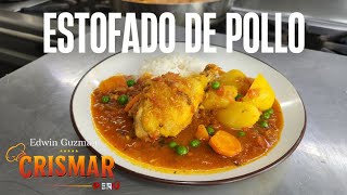 Estofado de pollo  cocina peruana  Crismarperu [upl. by Ahsinot748]