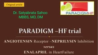 Angiotensin  Neprilysin Inhibition versus Enalapril in Heart Failure [upl. by Adnolat]