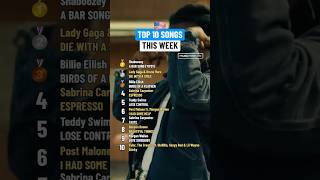 🇺🇸 US Top 10 Songs This Week  46 shorts [upl. by Emeline]