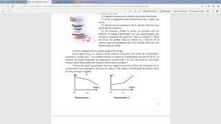 Corrigé TD1 réactions Acides Bases  rappels sur les titrages [upl. by Ellis367]