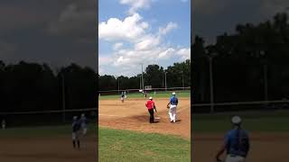 KISSELBURGS MIDDLE SHOT VS RESMONDO softball slowpitchsoftball slowpitch rawlings shorts [upl. by Ellehsor325]