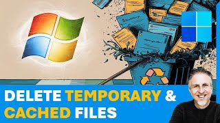 How to Delete Temporary and Cached Files In Windows  Delete Junk Files in Windows [upl. by Ritch127]