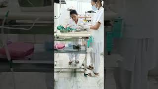 Just delivery new born baby babies stomach suction given 😭❣️ytshortscute babytrendingviralvideo [upl. by Penney768]