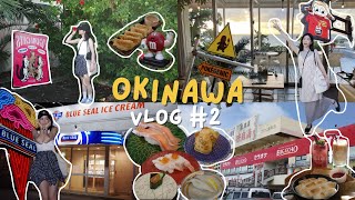 沖繩Vlog🇯🇵 Vol2 六天五夜自駕遊✨ 美國村絕美夕陽咖啡廳阿古豬涮涮鍋迴轉壽司市場牧志市場國際通美食 下 [upl. by Adnerb]