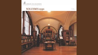 Solesmes 1930 Gloria I [upl. by Elihu280]