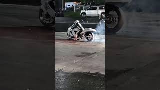 Cecil County Dragway hayabusa dragracing burnout [upl. by Hendren]