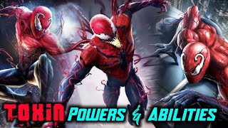 Venom మనవడు Carnage కొడుకు అయిన Toxin స్టోరీ Toxin Origin powers amp Abilities Venom facts [upl. by Ahsiuqat]