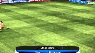 CL 2011 PES 2010  Ajax  Benfica  10 [upl. by Malik]