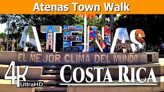 Atenas Town Walk  Living in Costa Rica [upl. by Rudyard]