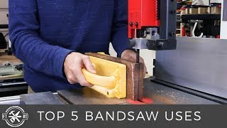 Top 5 Uses for a Band Saw  How to Use a Bandsaw [upl. by Simpkins]