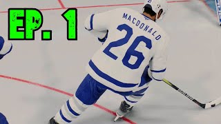 Our Journey Begins  NHL 25  Be a Pro Ep1 [upl. by Danczyk994]