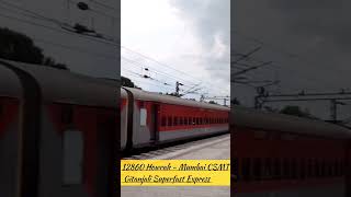 Howrah  Mumbai Gitanjali Superfast Express shorts views [upl. by Nylzzaj762]