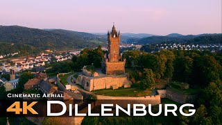 DILLENBURG 🇩🇪 4K Drone Aerial Drohne  Hesse Gießen Germany Deutschland [upl. by Deehsar]