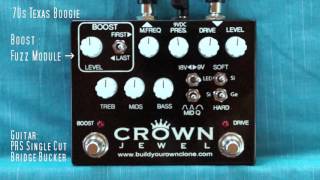 BYOC Crown Jewel  Blues amp lighter OD tones [upl. by Meter]