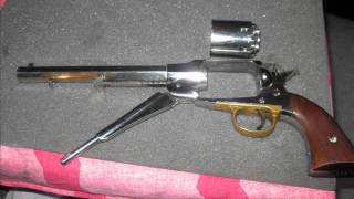 blackpowder revolver44 model remington 1858 uberti replica [upl. by Kletter]