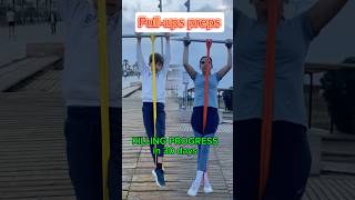 Pull up preparation exercises Exercises to help with pull ups Pull ups training for beginners [upl. by Kathleen418]