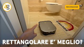 ROBOT ECOVACS X2 OMNI Lava e Aspira ma E RETTANGOLARE [upl. by Nyletac]