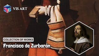 225 Drawings and Paintings by Francisco de Zurbarán A Stunning Collection HDPart 13 [upl. by Pincas]