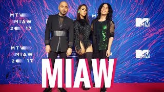 MTV MIAW 2017  DANNA GANÓ UN MIAW INSTAGRAMER NIVEL DIOS  RULÉS [upl. by Nuaj]