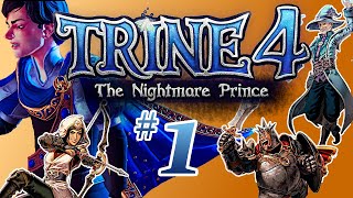 Trine 4 Gameplay 1  THE NIGHTMARE PRINCE  3 Player Coop [upl. by Hembree]