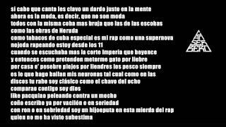 Na  Canserbero Letra [upl. by Elockcin]