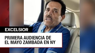 El Mayo Zambada comparece hoy ante un tribunal de Nueva York [upl. by Nytsirhc]