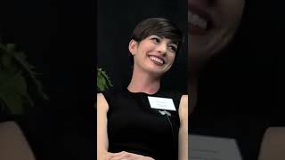 Drunk Anne Hathaway Creates Havoc In Between Two Ferns shorts [upl. by Kennard750]