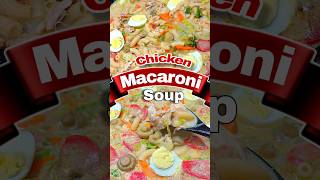 FILIPINO CHICKEN SOPAS MACARONI SOUP RECIPE [upl. by Ahsem385]