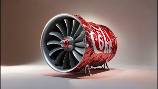 Making a Fully Functional Jet Engine from Soda can  Diy amp Inventus [upl. by Barris]