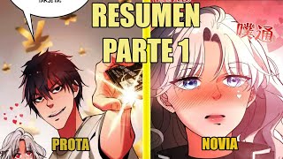 🔶Tiene un sistema que lo vuelve fan del temach y lo vuelve rico 💵 Resumen chido manhwa  Parte 1 [upl. by Heinrike]