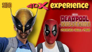 Deadpool and Wolverine Vlog  4dx Experience  Phoenix Mall  Pune [upl. by Necaj100]