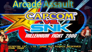 Capcom vs SNK Millennium Fight 2000  Branchs Arcade Assault [upl. by Vanya441]