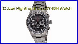 REVIEW 2024 Citizen Nighthawk CA437753H Watch ESSENTIAL details [upl. by Anerom]